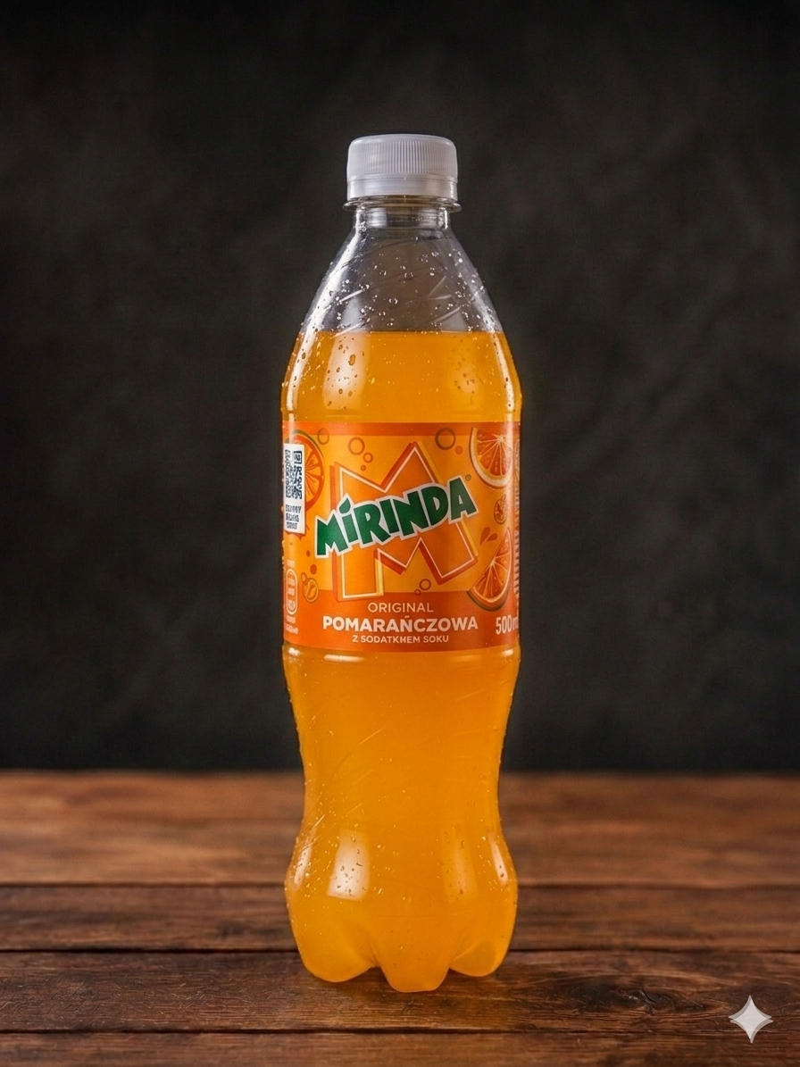 Mirinda o smaku pomarańczy 500ml