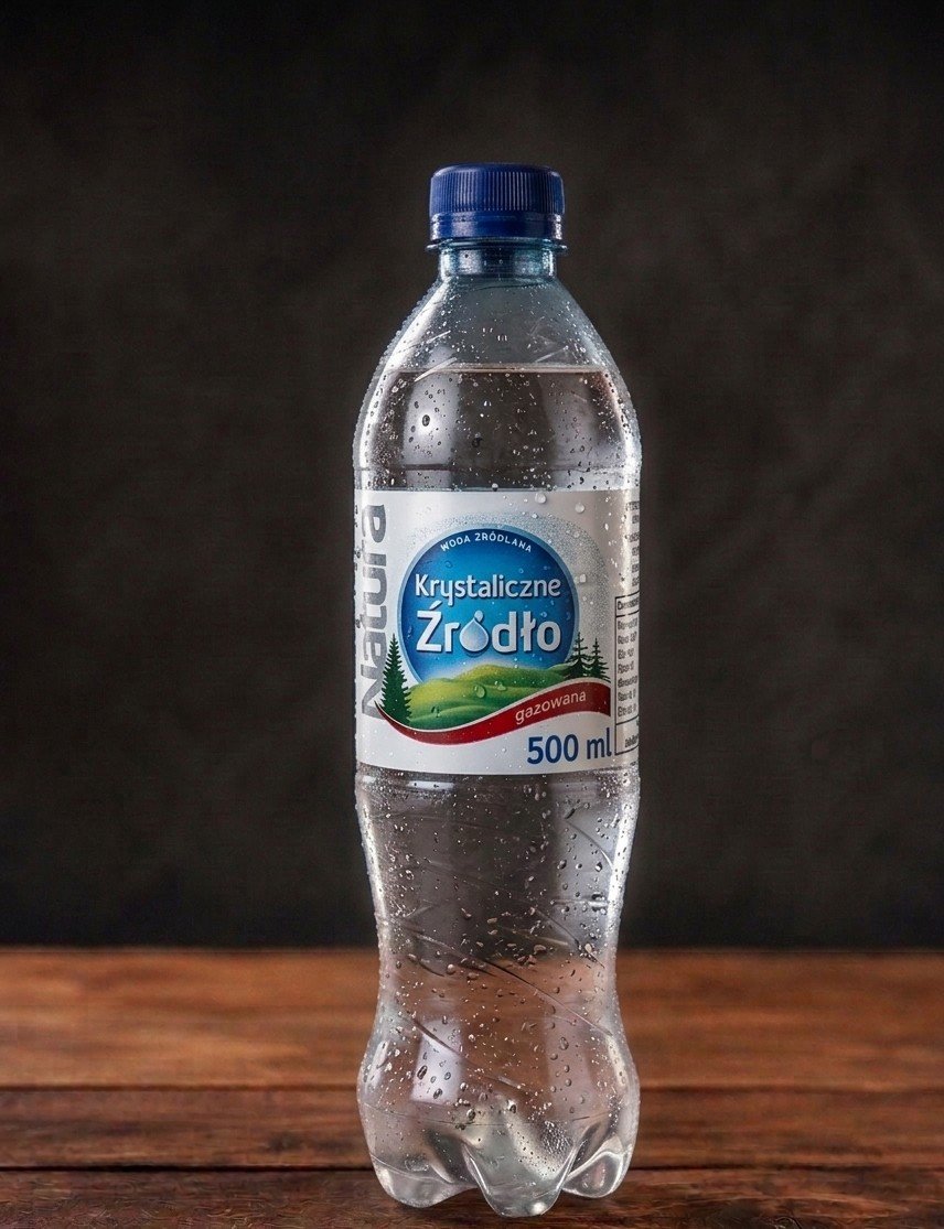 Woda gazowana 500ml