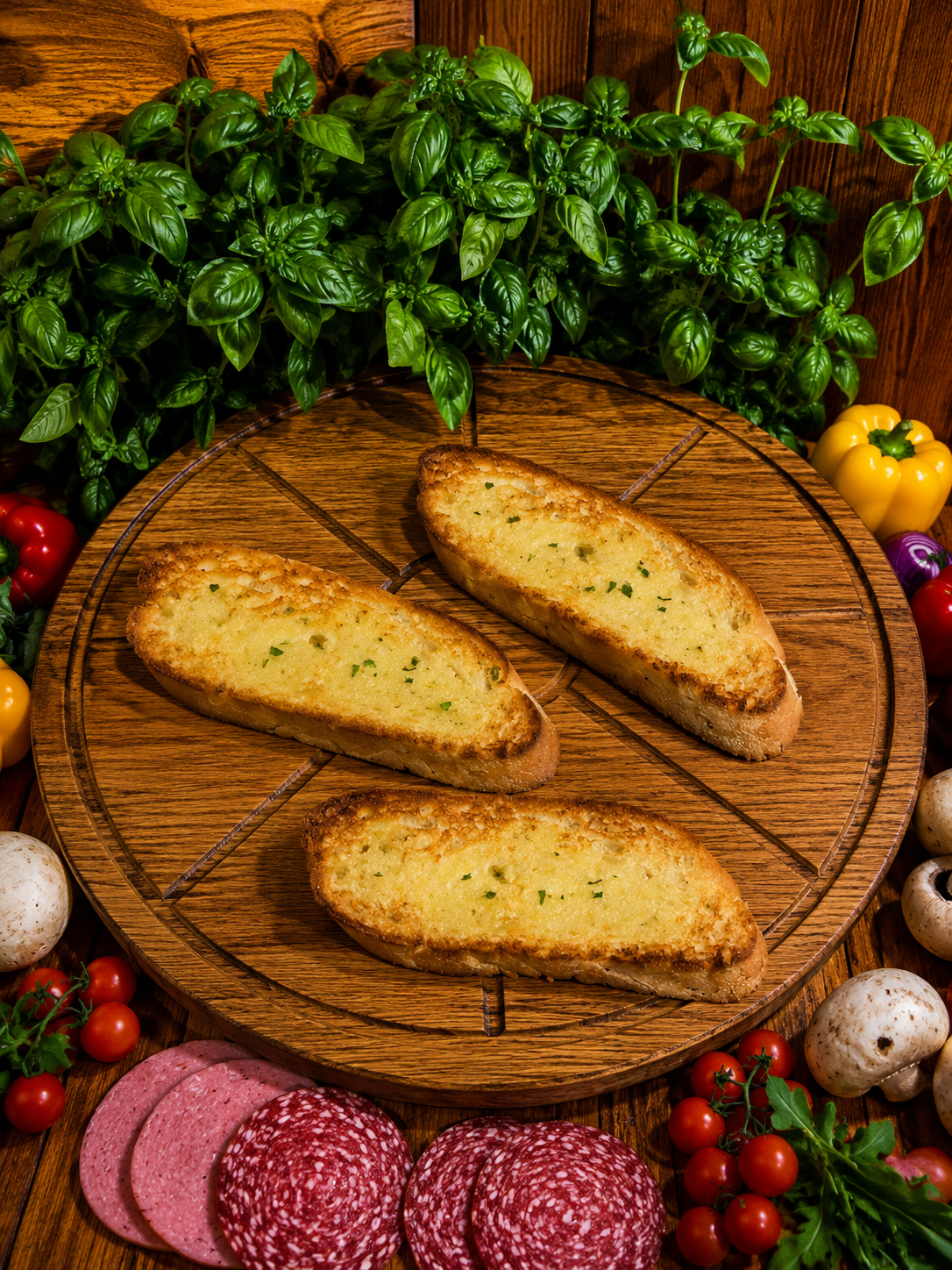 Pieczywko czosnkowe 3szt