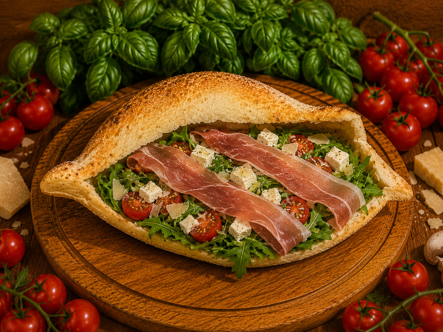 Panuozzo by Perfetto z crudo
